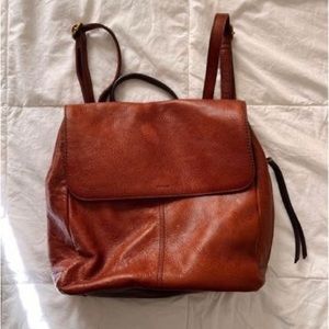 COPY - Leather Fossil Backpack